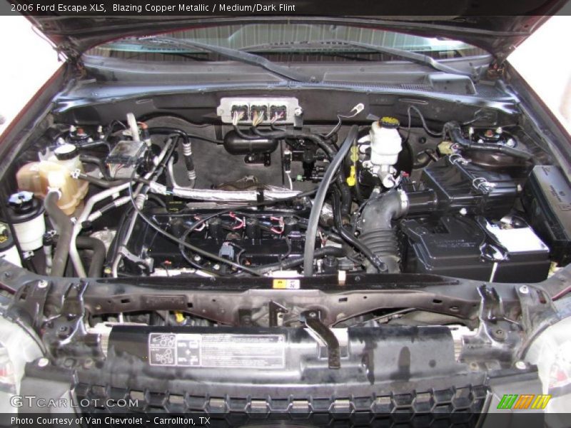 Blazing Copper Metallic / Medium/Dark Flint 2006 Ford Escape XLS