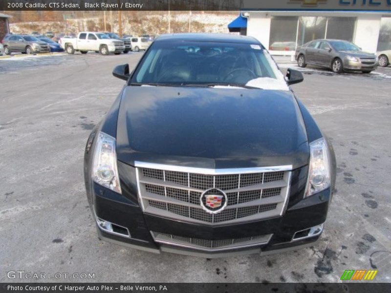 Black Raven / Ebony 2008 Cadillac CTS Sedan