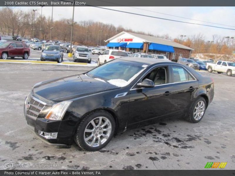 Black Raven / Ebony 2008 Cadillac CTS Sedan