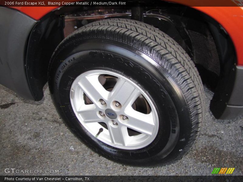 Blazing Copper Metallic / Medium/Dark Flint 2006 Ford Escape XLS