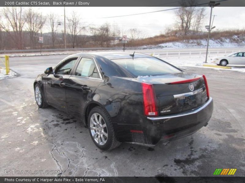 Black Raven / Ebony 2008 Cadillac CTS Sedan