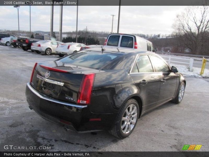 Black Raven / Ebony 2008 Cadillac CTS Sedan