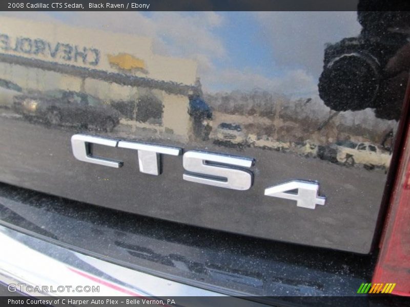 Black Raven / Ebony 2008 Cadillac CTS Sedan