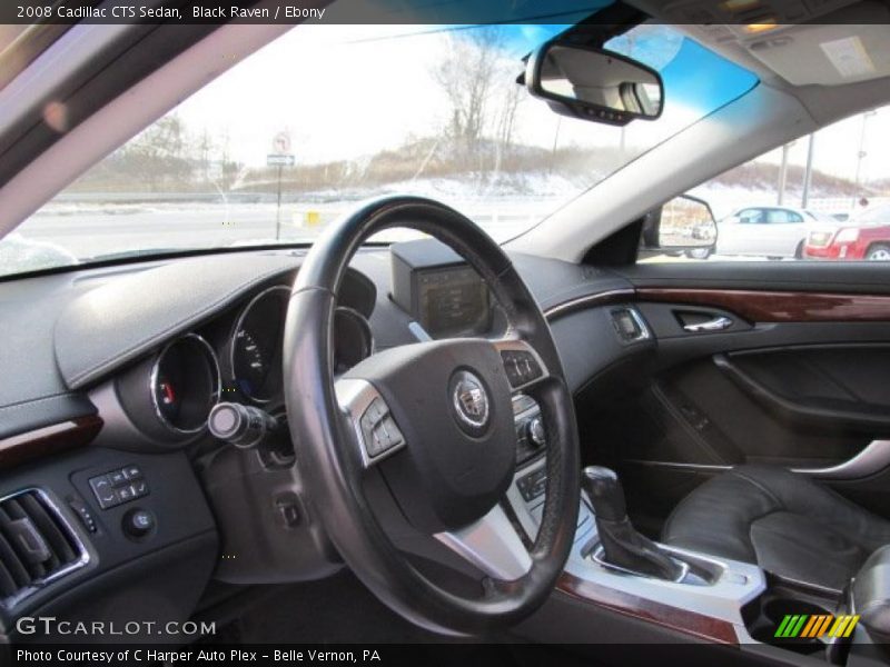 Black Raven / Ebony 2008 Cadillac CTS Sedan