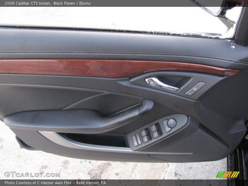 Black Raven / Ebony 2008 Cadillac CTS Sedan