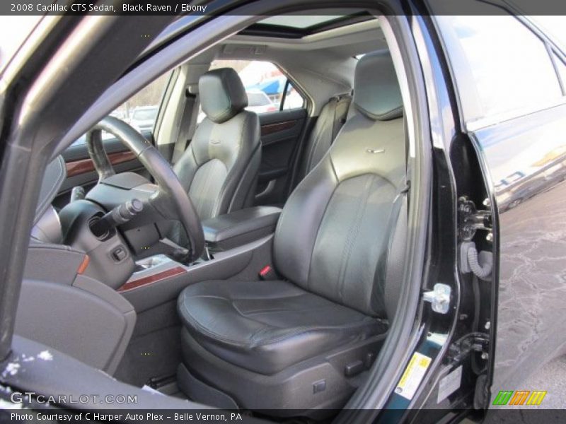 Black Raven / Ebony 2008 Cadillac CTS Sedan