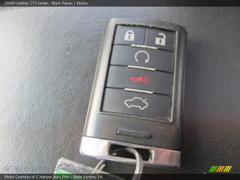 Black Raven / Ebony 2008 Cadillac CTS Sedan