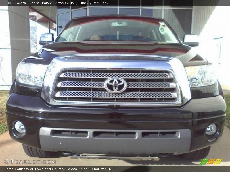 Black / Red Rock 2007 Toyota Tundra Limited CrewMax 4x4