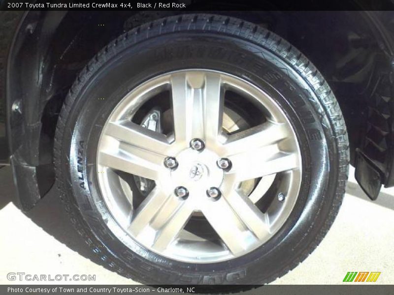 Black / Red Rock 2007 Toyota Tundra Limited CrewMax 4x4