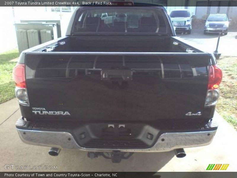 Black / Red Rock 2007 Toyota Tundra Limited CrewMax 4x4