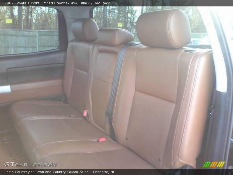 Black / Red Rock 2007 Toyota Tundra Limited CrewMax 4x4