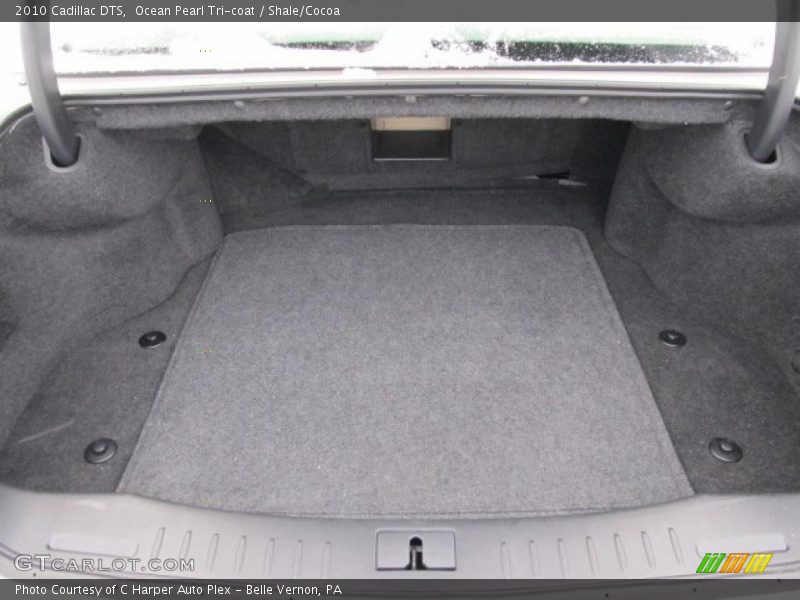 Ocean Pearl Tri-coat / Shale/Cocoa 2010 Cadillac DTS