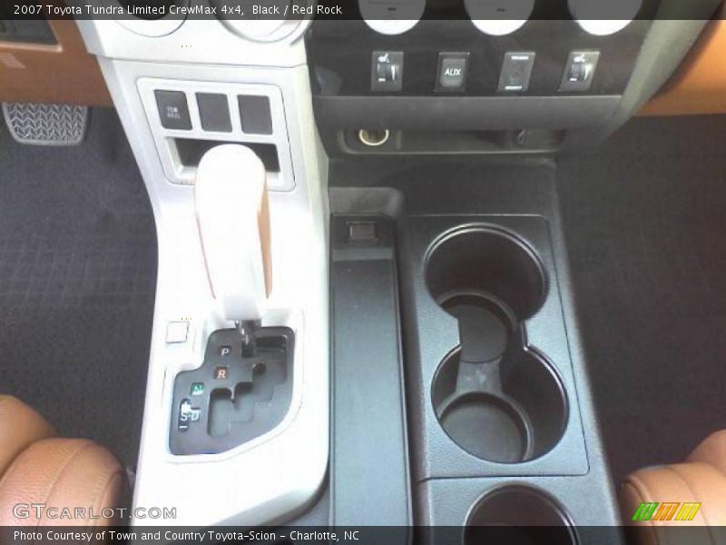 Black / Red Rock 2007 Toyota Tundra Limited CrewMax 4x4