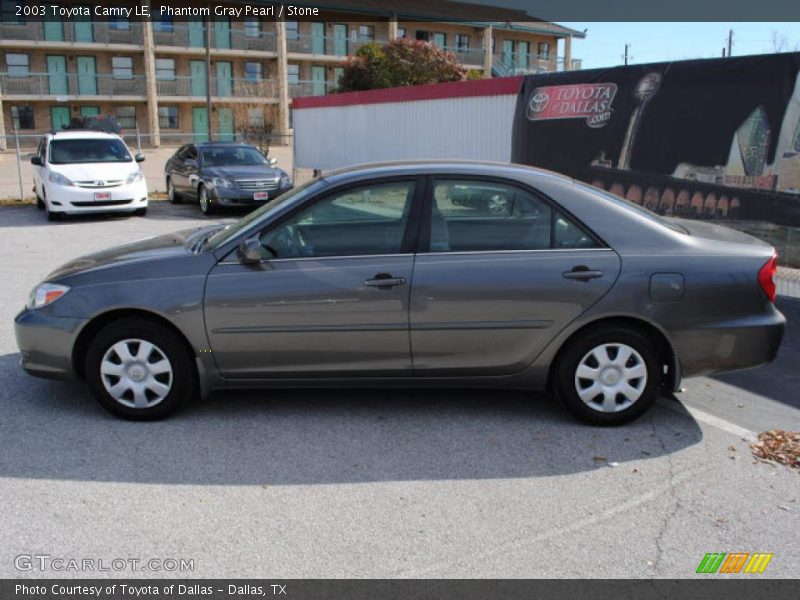 Phantom Gray Pearl / Stone 2003 Toyota Camry LE