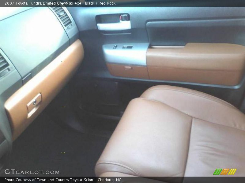 Black / Red Rock 2007 Toyota Tundra Limited CrewMax 4x4