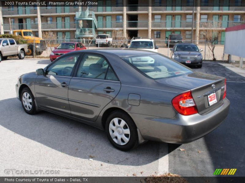 Phantom Gray Pearl / Stone 2003 Toyota Camry LE
