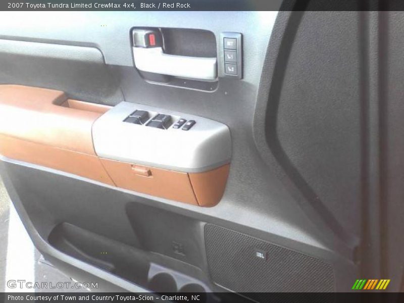 Black / Red Rock 2007 Toyota Tundra Limited CrewMax 4x4
