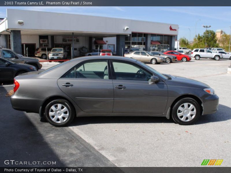 Phantom Gray Pearl / Stone 2003 Toyota Camry LE