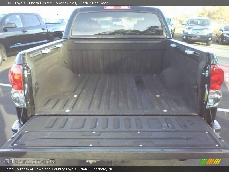 Black / Red Rock 2007 Toyota Tundra Limited CrewMax 4x4