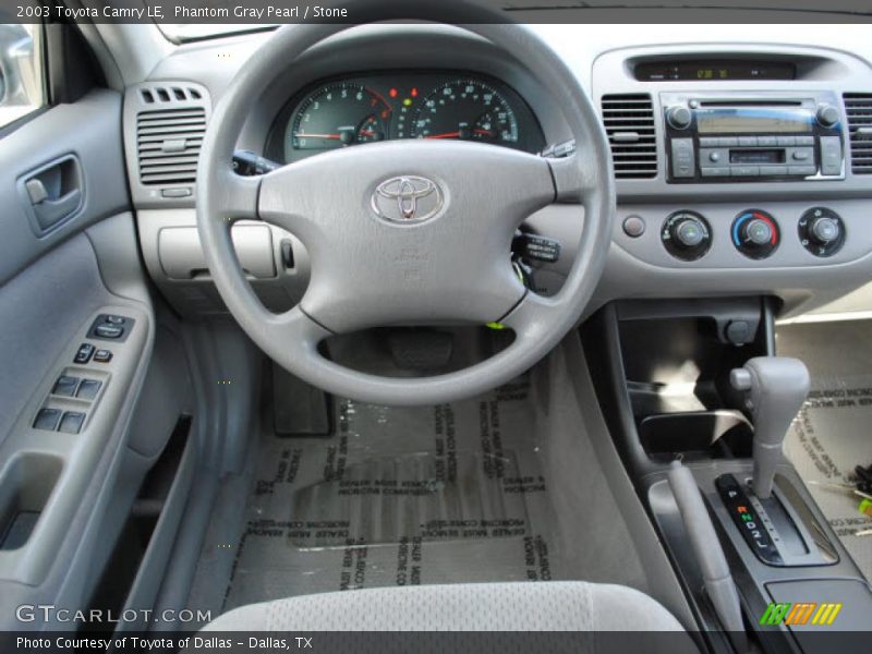 Phantom Gray Pearl / Stone 2003 Toyota Camry LE