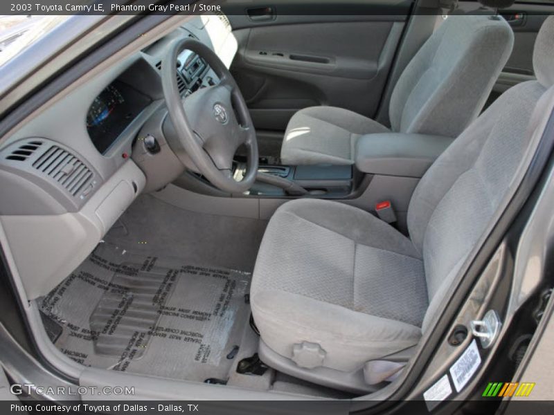 Phantom Gray Pearl / Stone 2003 Toyota Camry LE