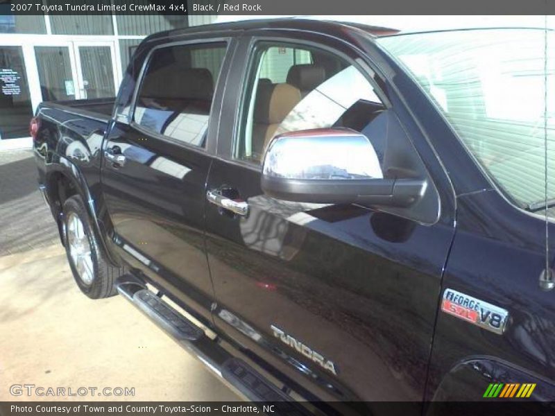 Black / Red Rock 2007 Toyota Tundra Limited CrewMax 4x4