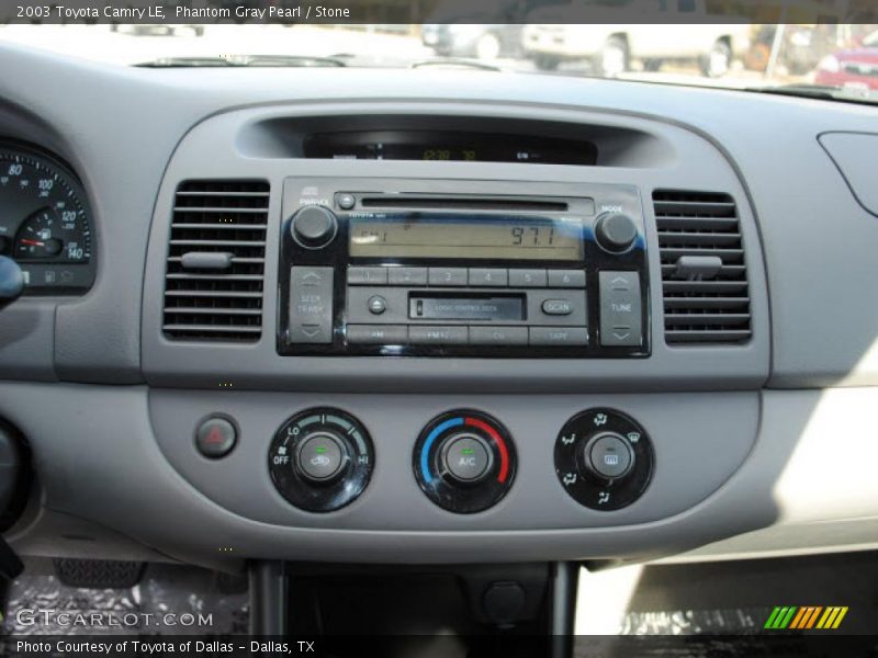 Phantom Gray Pearl / Stone 2003 Toyota Camry LE