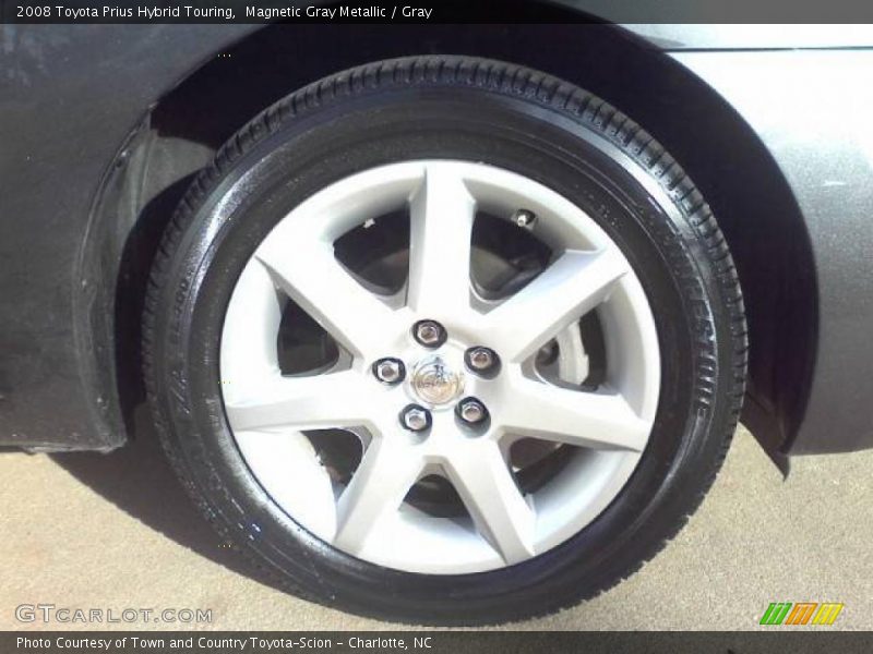 Magnetic Gray Metallic / Gray 2008 Toyota Prius Hybrid Touring