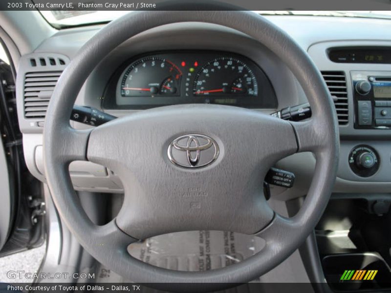 Phantom Gray Pearl / Stone 2003 Toyota Camry LE