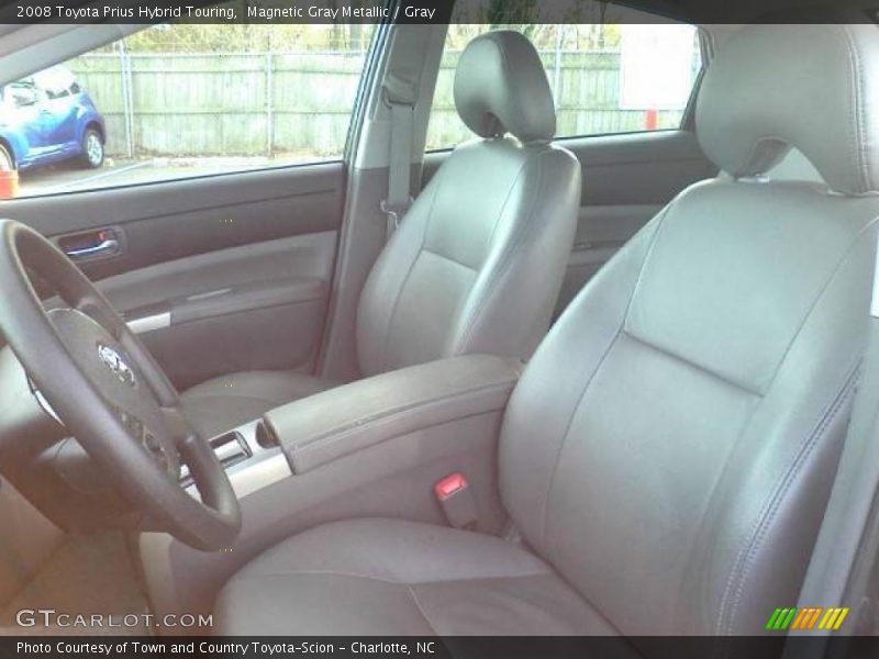 Magnetic Gray Metallic / Gray 2008 Toyota Prius Hybrid Touring