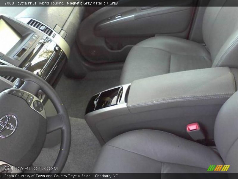 Magnetic Gray Metallic / Gray 2008 Toyota Prius Hybrid Touring