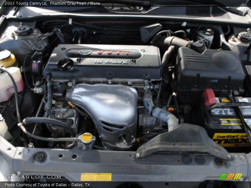Phantom Gray Pearl / Stone 2003 Toyota Camry LE