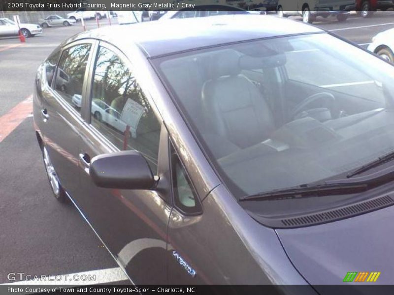 Magnetic Gray Metallic / Gray 2008 Toyota Prius Hybrid Touring