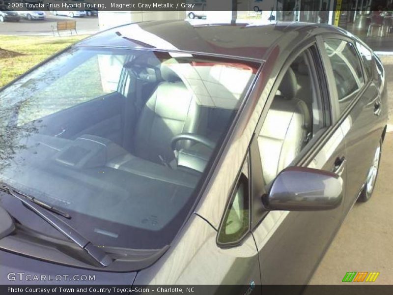 Magnetic Gray Metallic / Gray 2008 Toyota Prius Hybrid Touring