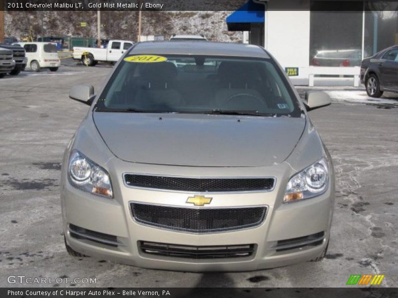 Gold Mist Metallic / Ebony 2011 Chevrolet Malibu LT