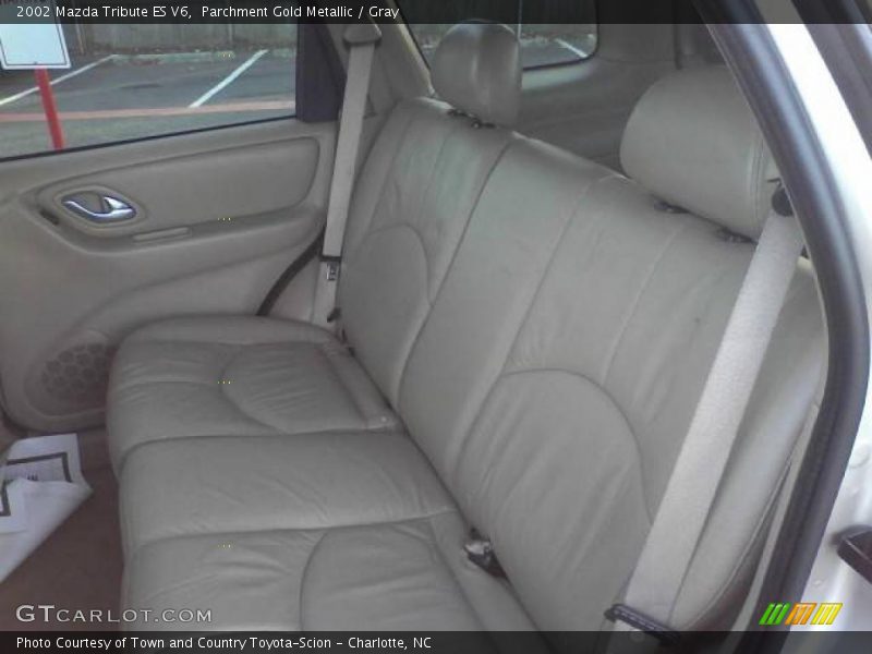 Parchment Gold Metallic / Gray 2002 Mazda Tribute ES V6