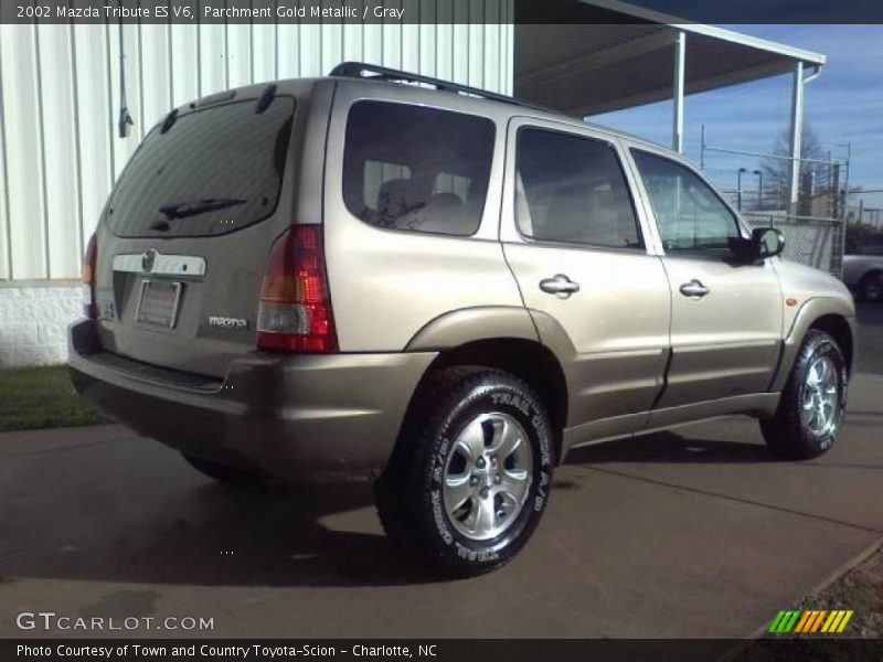 Parchment Gold Metallic / Gray 2002 Mazda Tribute ES V6