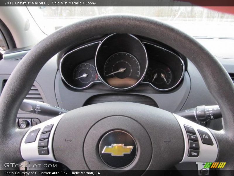 Gold Mist Metallic / Ebony 2011 Chevrolet Malibu LT