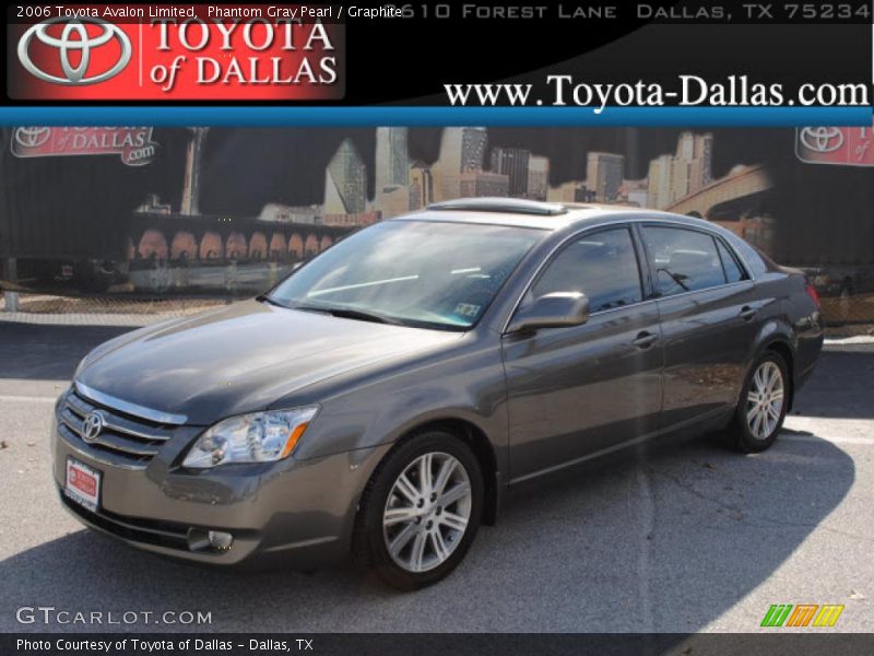 Phantom Gray Pearl / Graphite 2006 Toyota Avalon Limited