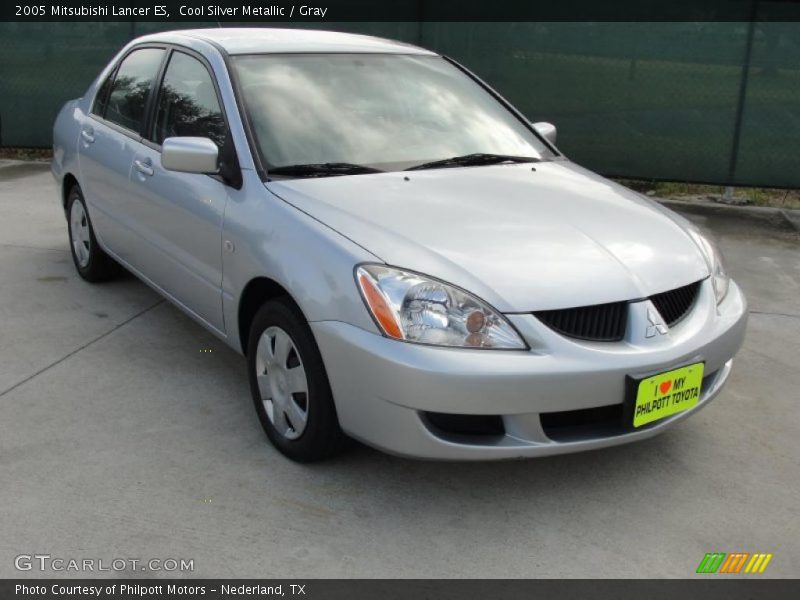 Cool Silver Metallic / Gray 2005 Mitsubishi Lancer ES