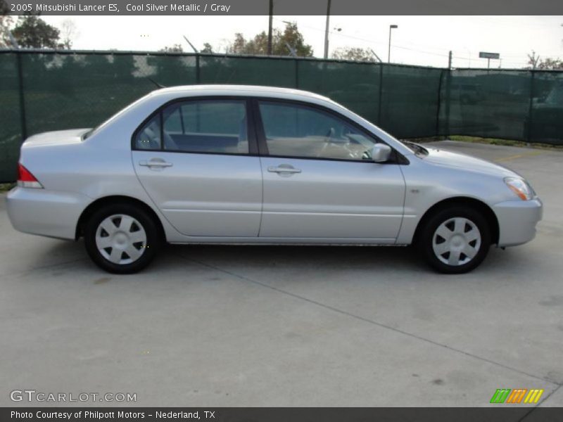 Cool Silver Metallic / Gray 2005 Mitsubishi Lancer ES