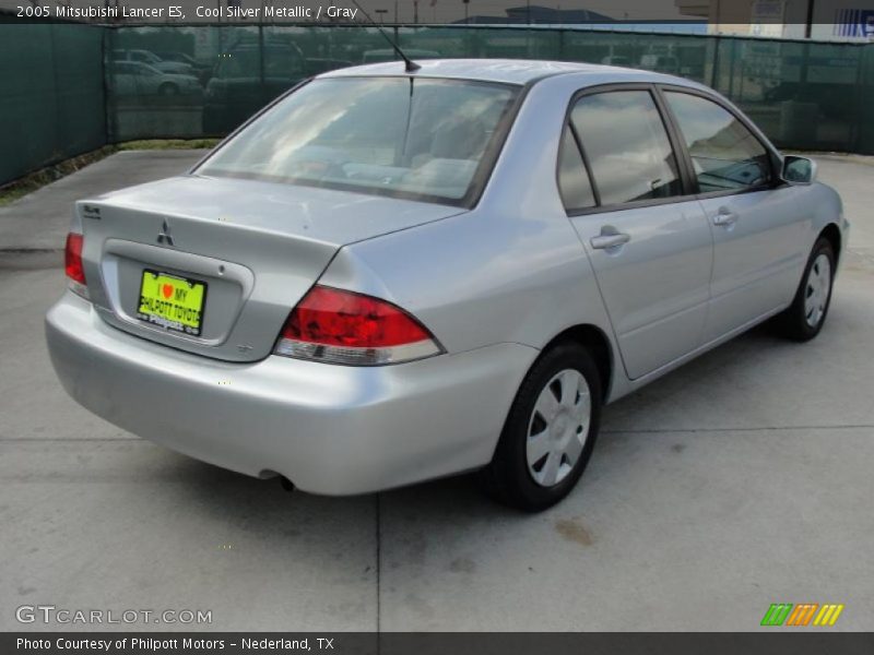 Cool Silver Metallic / Gray 2005 Mitsubishi Lancer ES