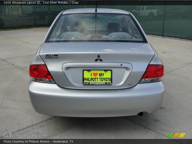 Cool Silver Metallic / Gray 2005 Mitsubishi Lancer ES