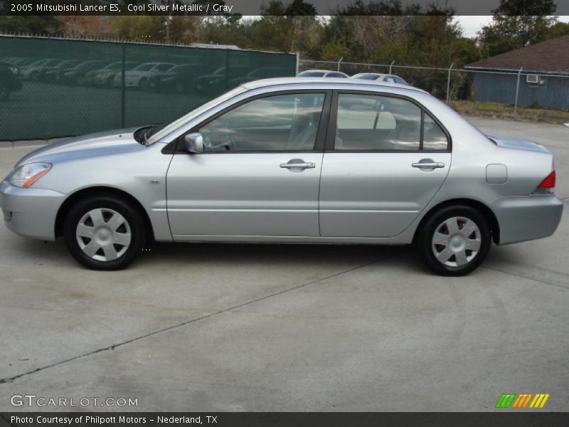 Cool Silver Metallic / Gray 2005 Mitsubishi Lancer ES