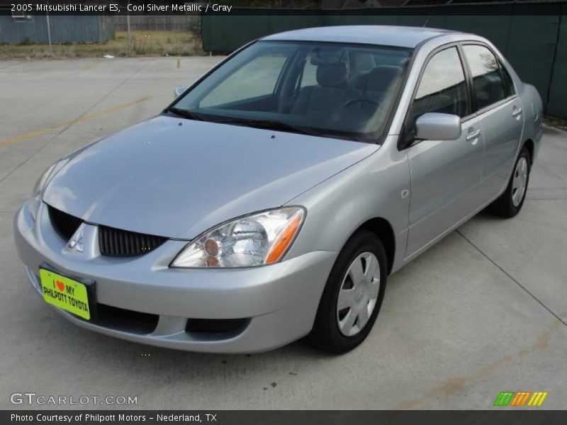 Cool Silver Metallic / Gray 2005 Mitsubishi Lancer ES