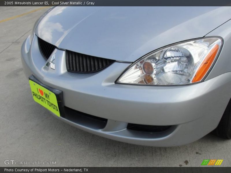 Cool Silver Metallic / Gray 2005 Mitsubishi Lancer ES