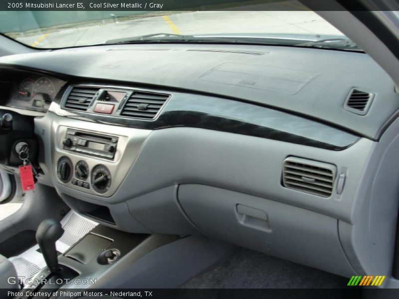 Cool Silver Metallic / Gray 2005 Mitsubishi Lancer ES