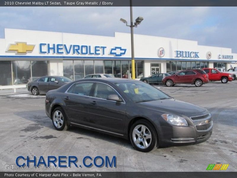 Taupe Gray Metallic / Ebony 2010 Chevrolet Malibu LT Sedan