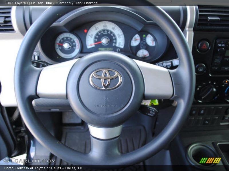 Black Diamond / Dark Charcoal 2007 Toyota FJ Cruiser