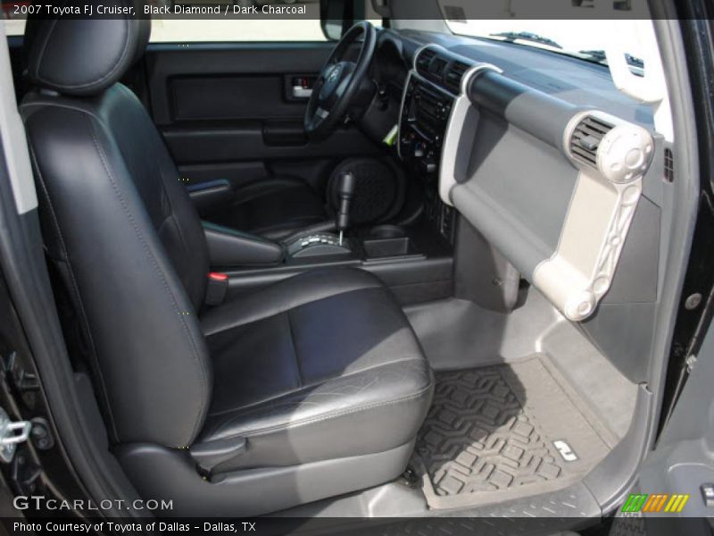 Black Diamond / Dark Charcoal 2007 Toyota FJ Cruiser